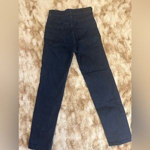 Express slim super high rise denim perfect size 2R